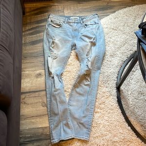 Mens jeans, light blue, 30x30